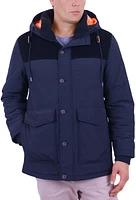 Northman Classic Fit Button-Front Hooded Parka