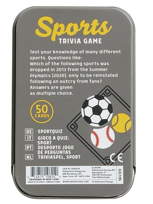 Sports Trivia Game