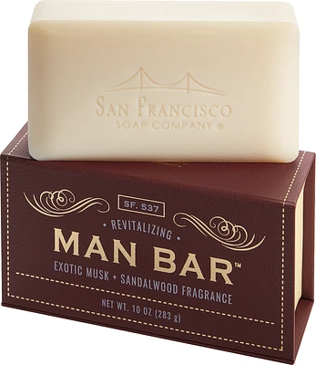 Man Bar Revitalizing Exotic Musk Sandalwood Soap