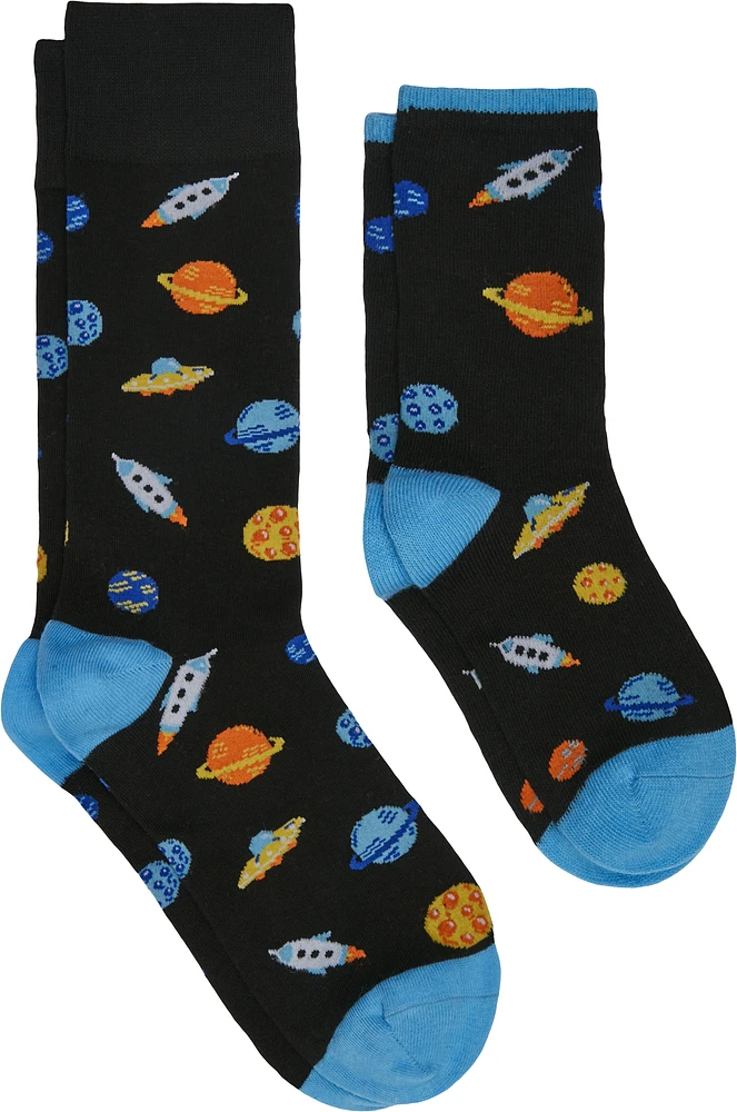 Adult and Child Socks 2-Pack