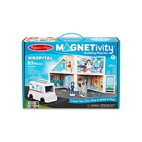 Magnetivity Hospital Building Playset