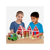 Magnetivity On The Farm 102-Piece Wooden Building Playset