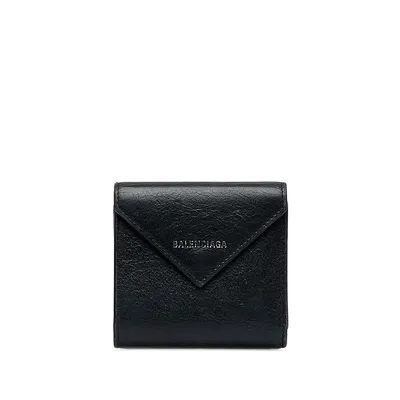 Pre-loved Papier Leather Compact Wallet