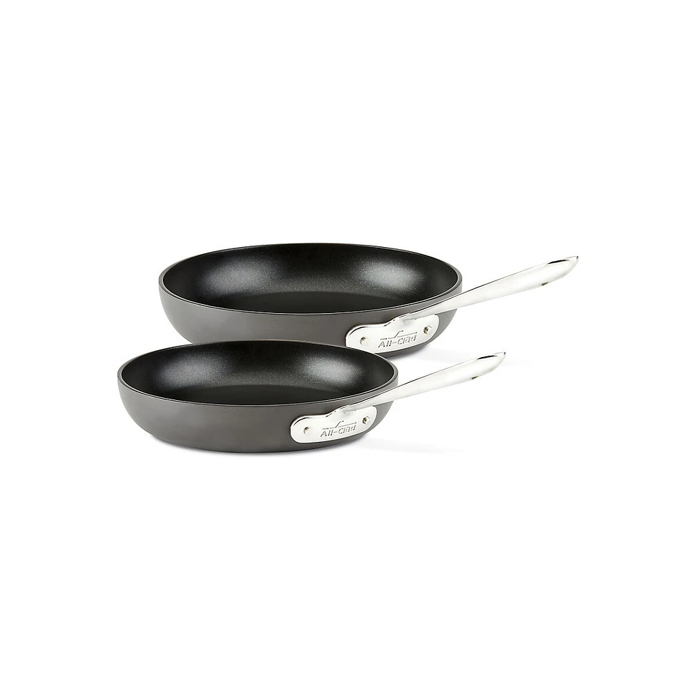 HA1 Hard Anodized 2-Piece Frypan Set