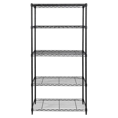 5-Tier Steel Shelving With Levelling Feet