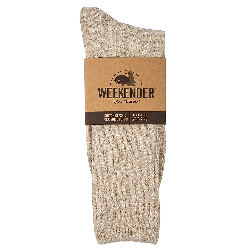 Men's Casual Rib Socks