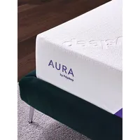 Aura Antimicrobial Memory Foam Mattress — Integrated Support Frame
