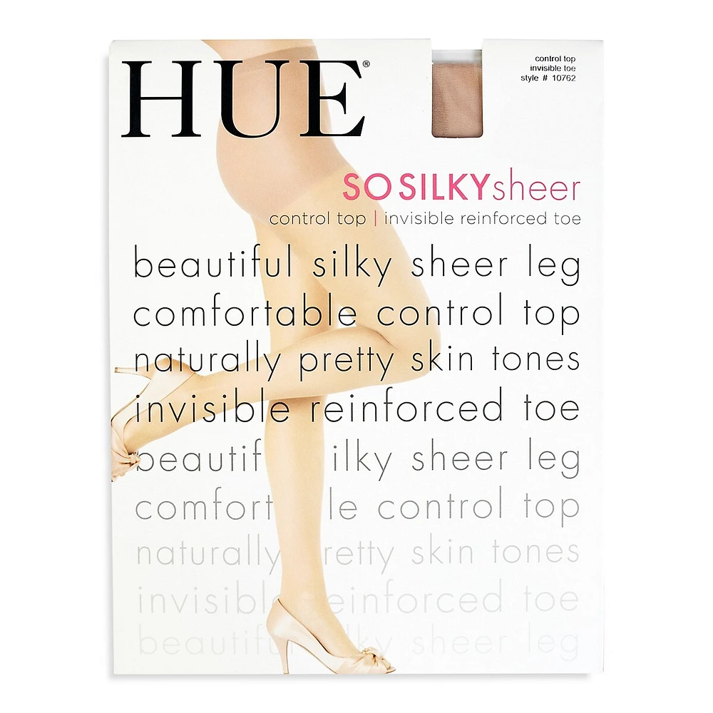 HUE ​Super Opaque Control-Top Tights - 90 Denier