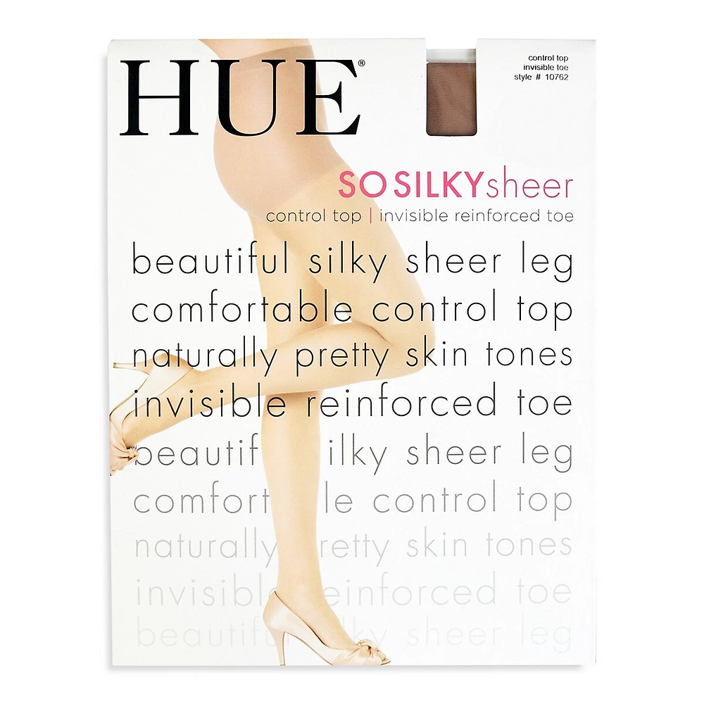 So Silky Sheer Control Top & Invisible Reinforced Toe - 12 Denier