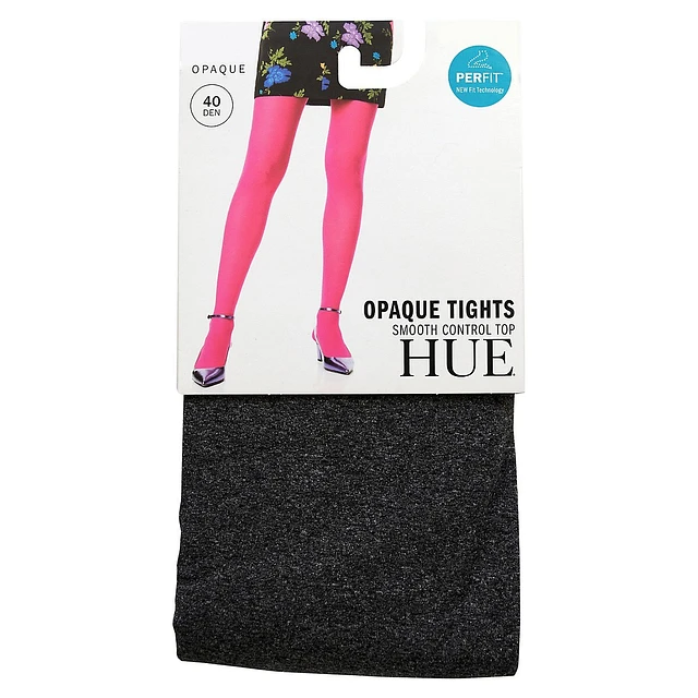 HUE Sheer Tights with Control Top