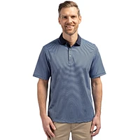 Virtue Eco Pique Micro Stripe Recycled Mens Big & Tall Polo