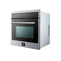Forno 24" Inch. Built-in Microwave Oven With Touch Control Button - 1.6 Cubic Feet Electric Oven - Stainless Steel Convection Oven With Smart Sensor - FMWDR3093-24
