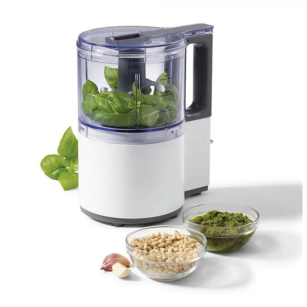 Costway 8 Cup Food Processor 500W Variable Speed Blender Chopper w/ 3 Blades