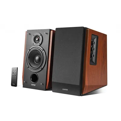 R1700bt Bluetooth Bookshelf Speakers - Powered 2.0 Active Wood Speaker