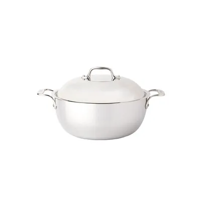 Stainless Steel Dutch Oven 5.5 Qt