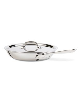Tri-Ply Stainless Steel 10-inch Fry Pan