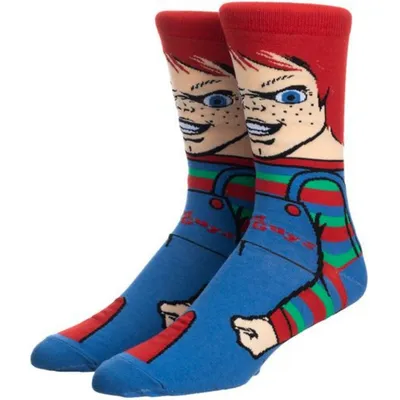 Child's Play Chucky 360 Character Crew Socks