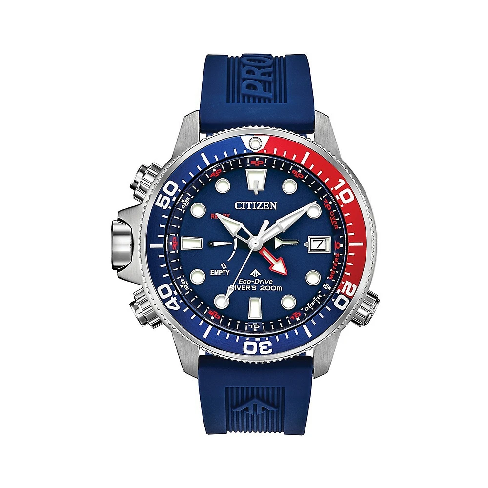 Montre-bracelet Promaster Aqualand Eco-Drive en acier inoxydable