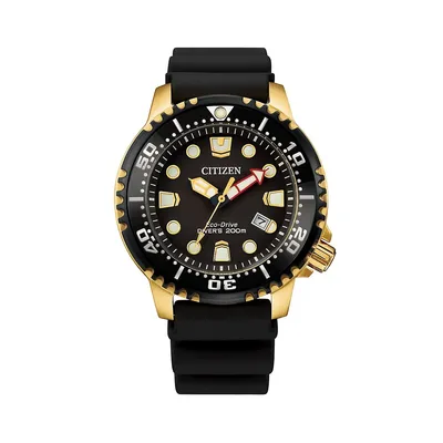 Promaster Eco-Drive Stainless Steel & Polyurethane Strap Diver Watch​ BN0152-06E