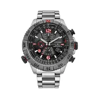 Promaster Snowbirds Eco-Drive Stainless Steel Bracelet Chronograph Watch AT8228-53E