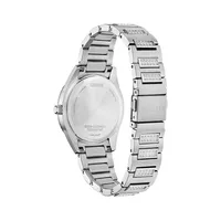 Crystal Stainless Steel Bracelet WatchEM1020-57L