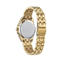 Peyten Goldtone Stainless Steel Link Bracelet Eco-Drive Watch EO1222-50P