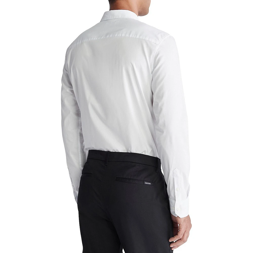 Stretch Cotton Slim-Fit Dress Shirt