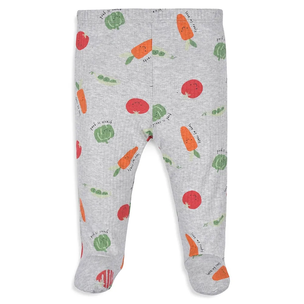 Baby's 3-Piece Take Me Home Vegetable-Print Set