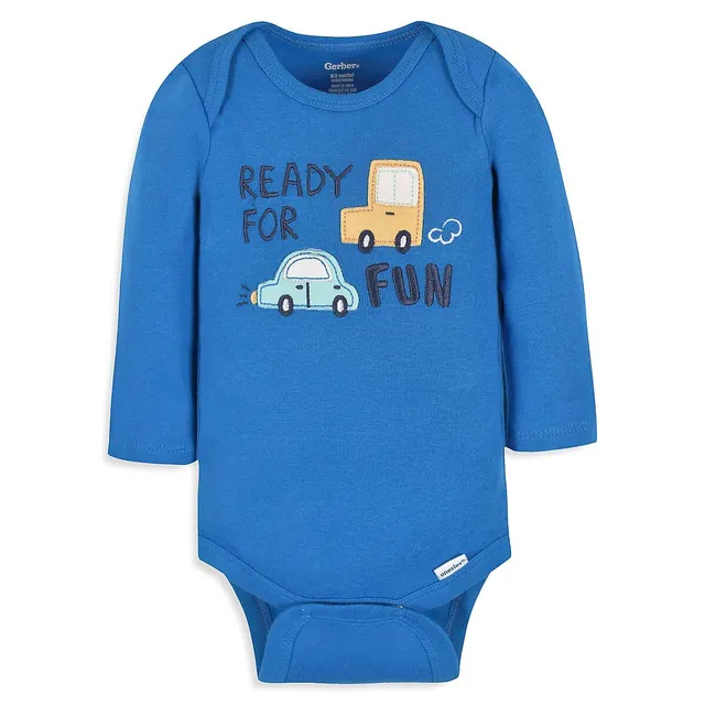 Anko Baby Boy's 3-Pack Bodysuits