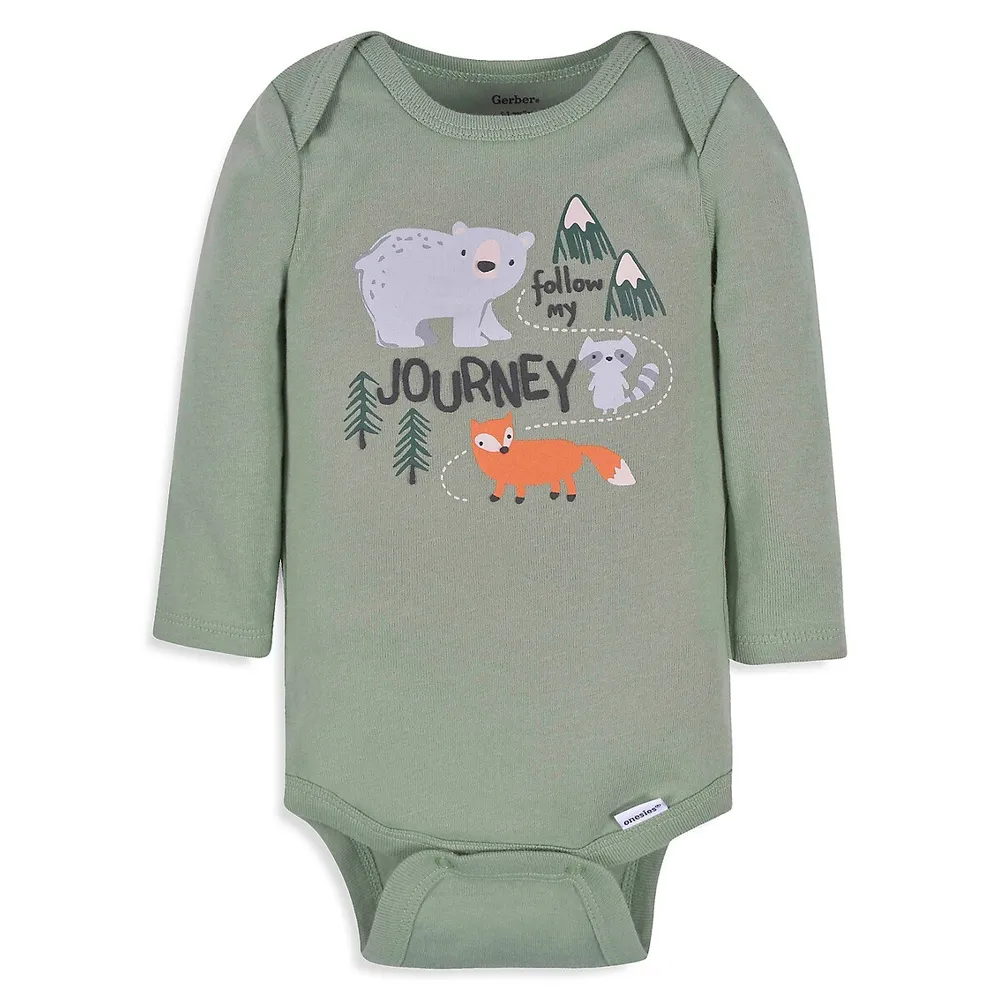 Baby's 3-Pack Journey Onesies Bodysuits