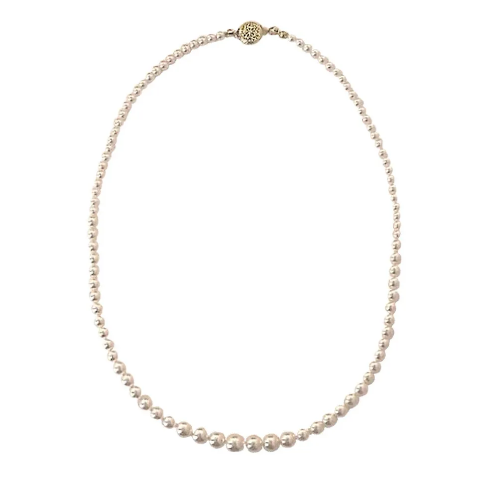 Graduated Pearl Necklace