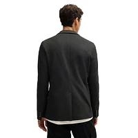 Slim-Fit Performance-Stretch Jersey Blazer