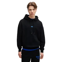 Loose-Fit Cotton-Terry Logo Hoodie