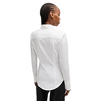 Hugo x Les Benjamins Slim-Fit Bead-Trim Blouse