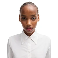 Hugo x Les Benjamins Slim-Fit Bead-Trim Blouse