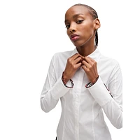 Hugo x Les Benjamins Slim-Fit Bead-Trim Blouse