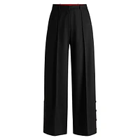 HUGO x Les Benjamins Relaxed-Fit Jacquard Pants