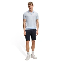 Slim-Fit Stretch-Cotton Twill Shorts