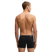 3-Pack Stretch-Cotton Logo Boxer Briefs