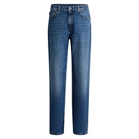 ElyahB Long-Length Straight-Fit Jeans