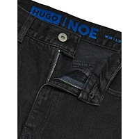 Mom-Fit Rinse-Wash Jeans