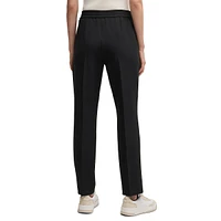 Pull-On Stretch Dress Pants