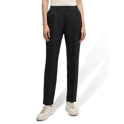 Pull-On Stretch Dress Pants