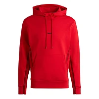 Cotton-Blend Hoodie With Logo Detail