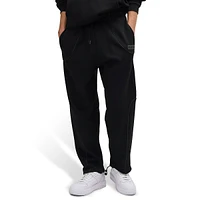 Cotton-Terry Tracksuit Pants With Decorative Reflective Trims