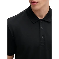 Regular-Fit UV Protection Logo Polo Shirt