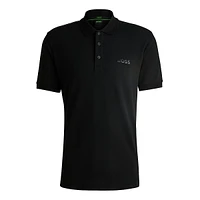 Regular-Fit UV Protection Logo Polo Shirt