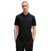 Regular-Fit UV Protection Logo Polo Shirt