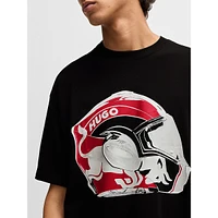 Oversized Racing Graphic T-Shirt