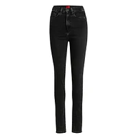 High-Rise Super-Stretch Denim Skinny-Fit Jeans